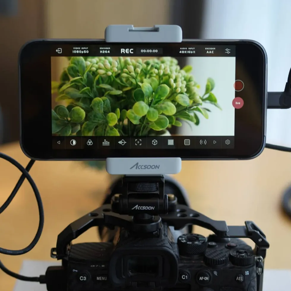 Accsoon SeeMo HDMI til iOS-adapter for monitorfunksjon