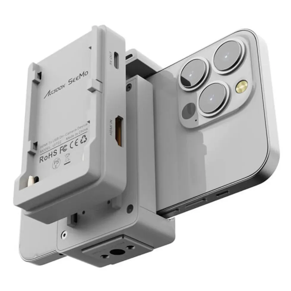 Accsoon SeeMo HDMI til iOS-adapter for monitorfunksjon