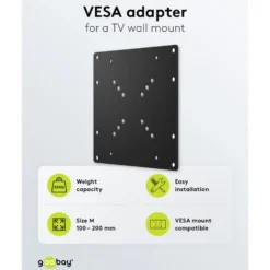 Adapter for veggfeste til TV