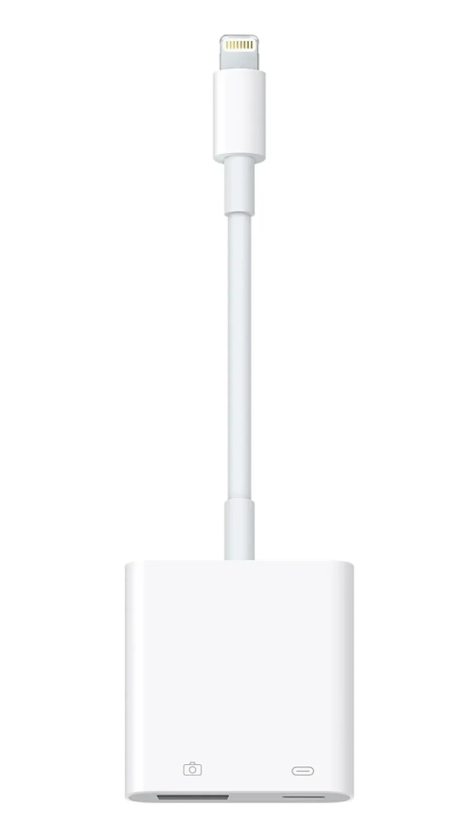 Adapter Lightning til USB med strømtilførsel