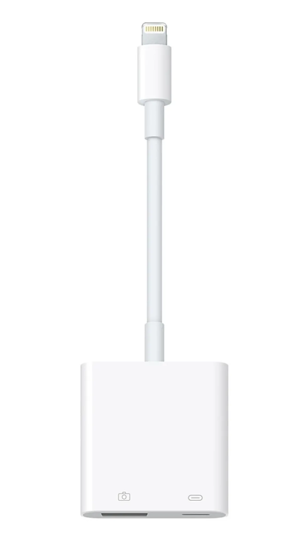 Adapter Lightning til USB med strømtilførsel