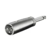Adapter – XLR-hann til 6,3 mm-hann