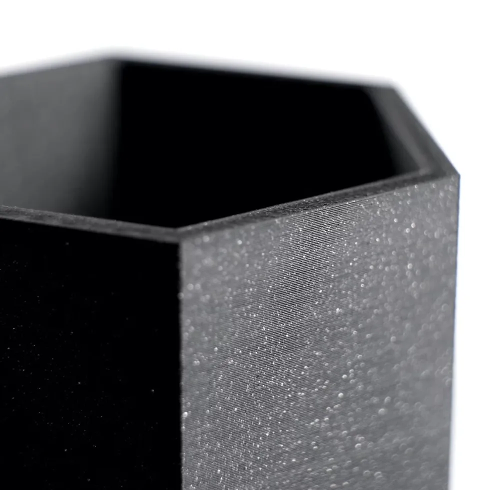Addnorth E-PLA-filament for 3D-skriver 1,75 mm Glitz Black