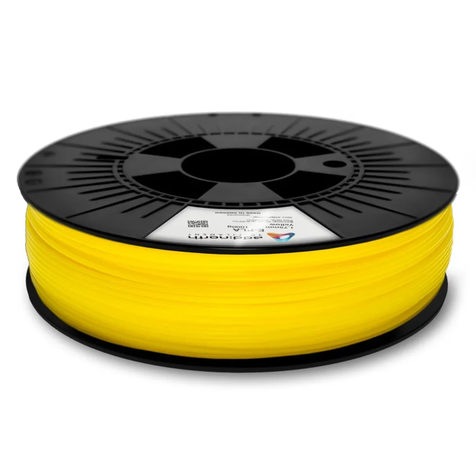 Addnorth E-PLA filament 1,75 mm – 1 000 g Gul