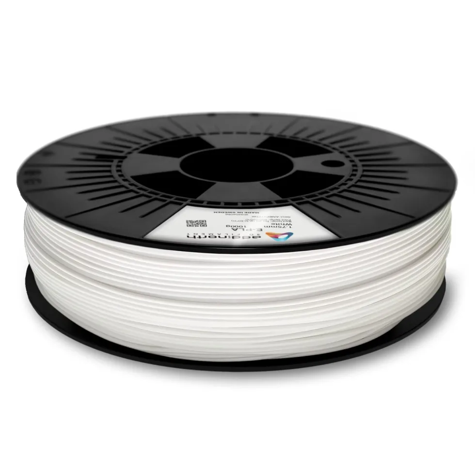 Addnorth E-PLA-filament 1,75 mm 1000 g – Hvit
