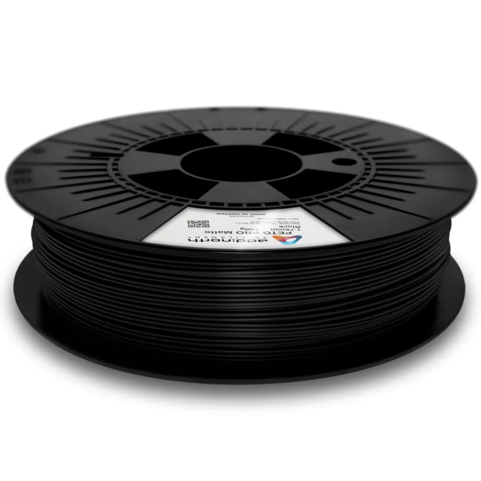 Addnorth PETG Pro-filament for 3D-skriver Matte Black