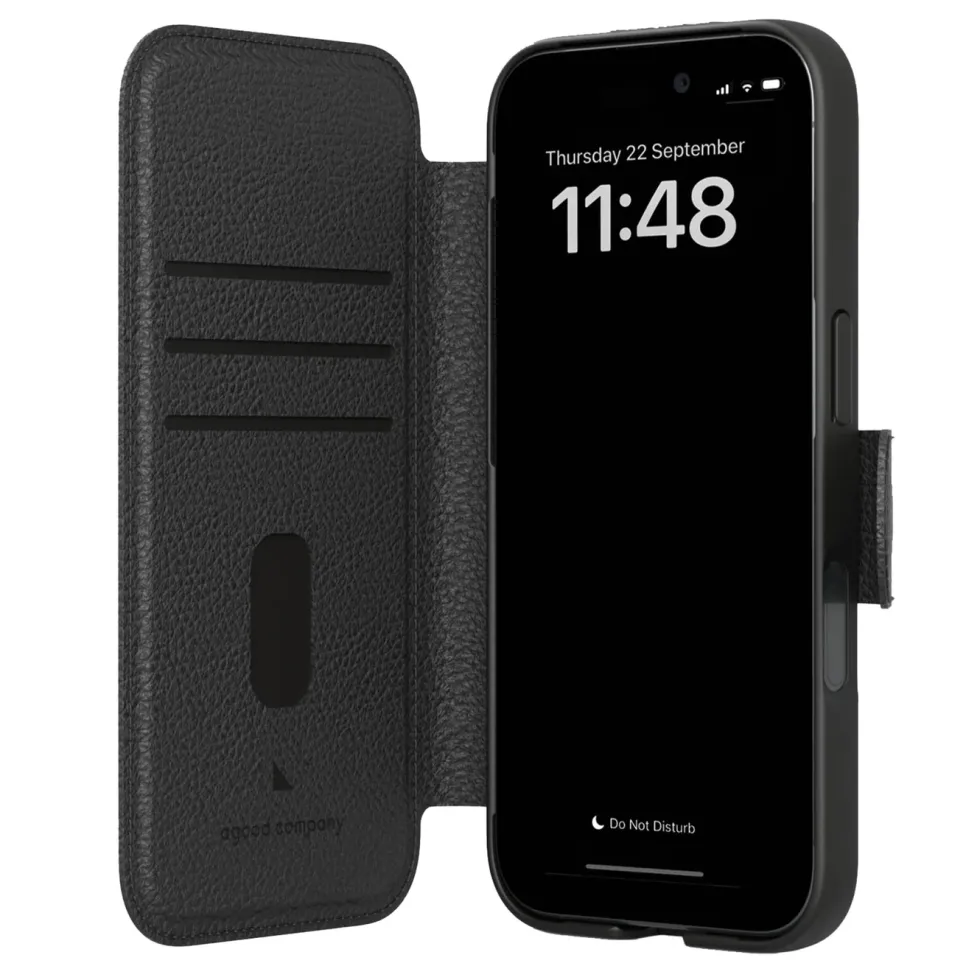 Agood company Mobiletui til iPhone 16 Pro - Svart