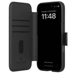 Agood company Mobiletui til iPhone 16 Plus - Svart