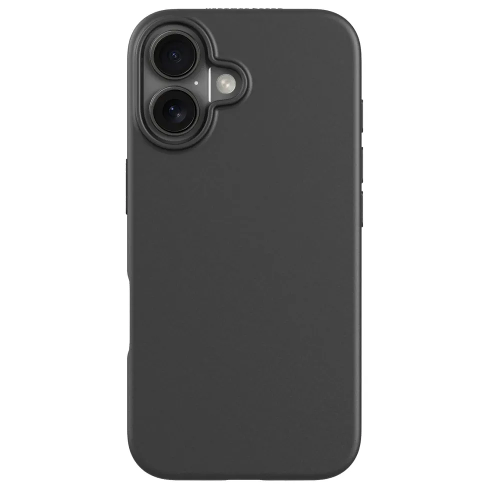Agood company Plantebasert mobildeksel til iPhone 16 - Svart