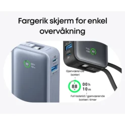 Anker Nano powerbank 30 W 10000 mAh Grønn