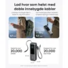 Anker Powerbank 165 W 25000 mAh med kabler