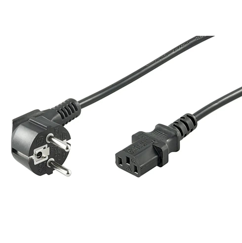 Apparatkabel C13 svart 5 m