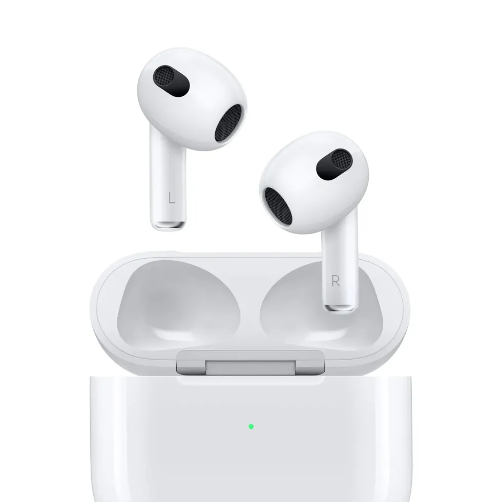 Apple AirPods (3. gen.) med MagSafe-ladeetui