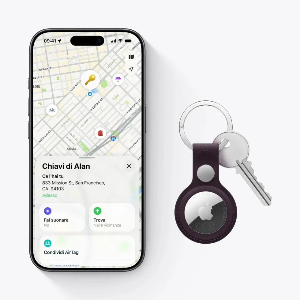 Apple AirTag 2. gen. 1-pk.