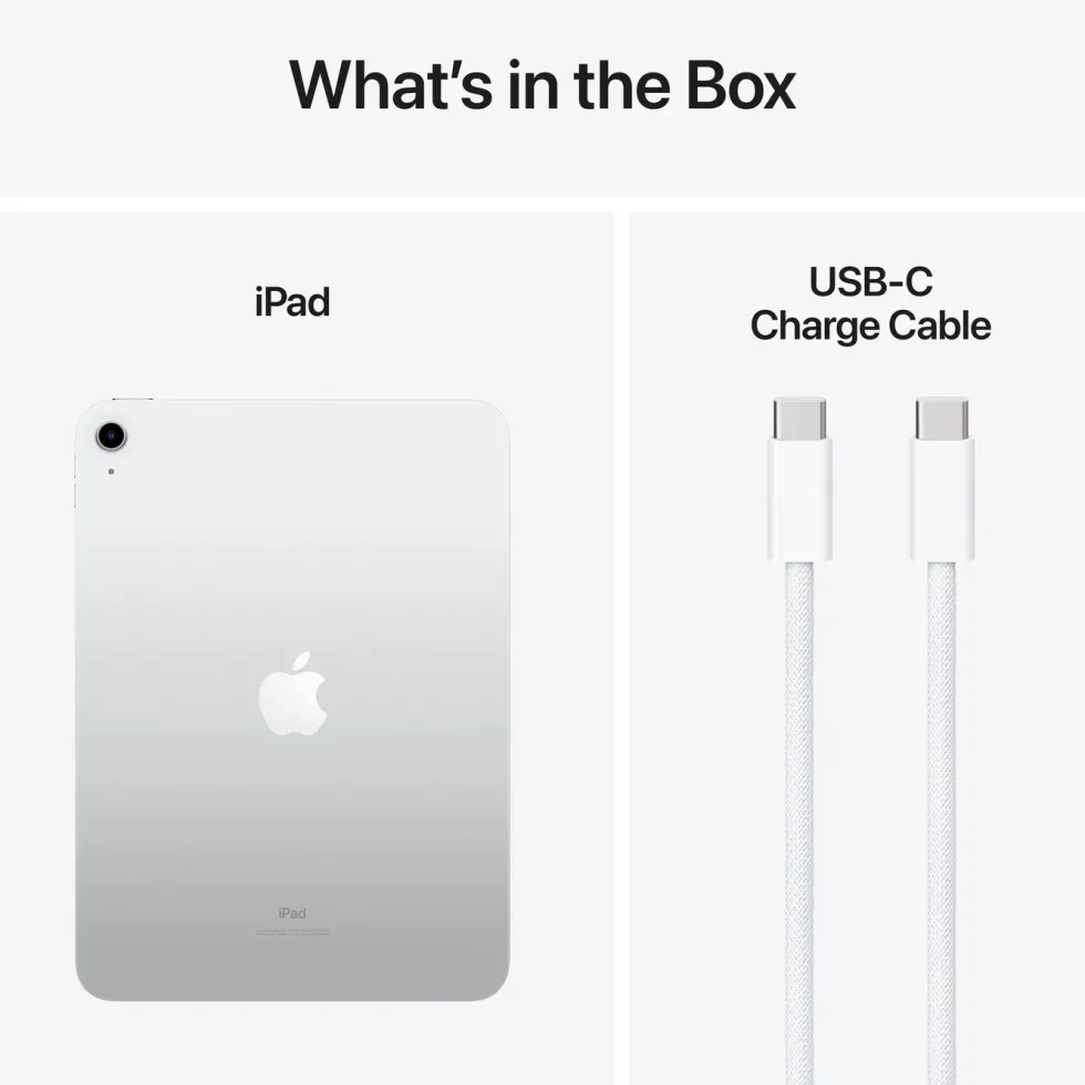 Apple iPad (10:e gen.) 64 GB Wifi Sølv