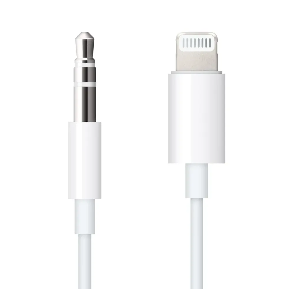 Apple Lightning til 3,5 mm-kabel 1,2 m