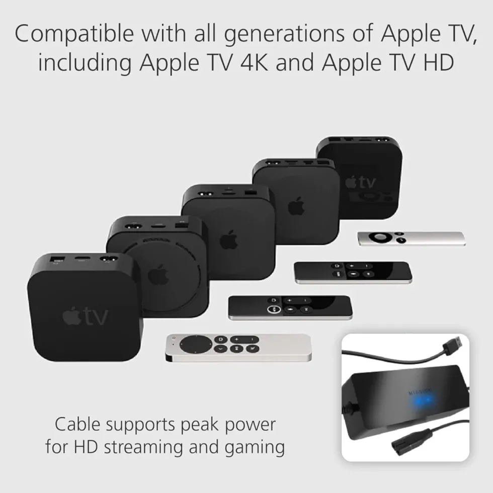 Apple TV Strømadapter USB