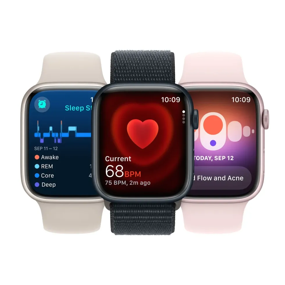 Apple Watch Series 9 GPS 41 mm Midnight S/M