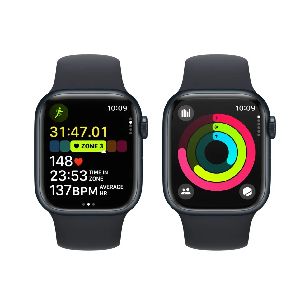 Apple Watch Series 9 GPS 41 mm Midnight S/M