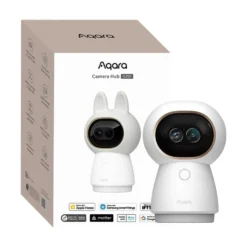 Aqara Camera Hub G350 4K overvåkningskamera og Matter-hub Hvit