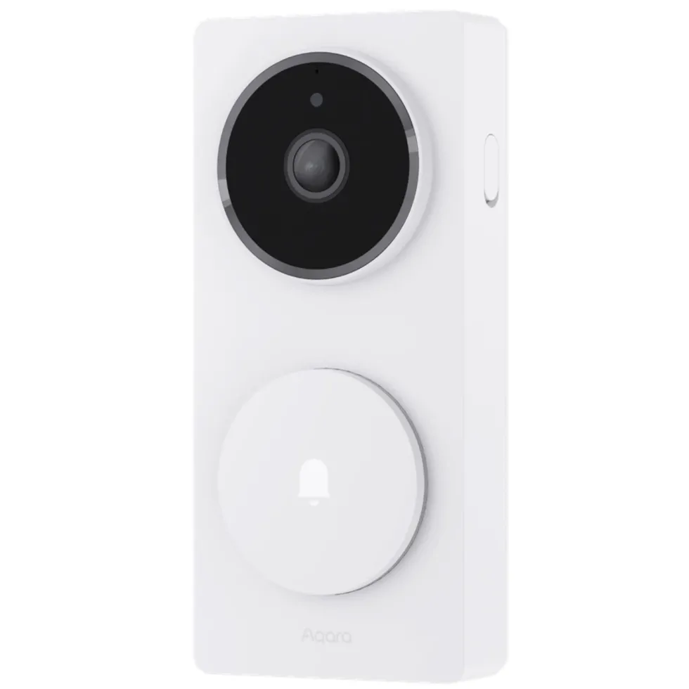 Aqara Doorbell Camera Hub G410 - smart dørklokke med hub Vit