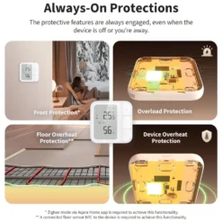 Aqara Floor Heating Thermostat W500 Hvit