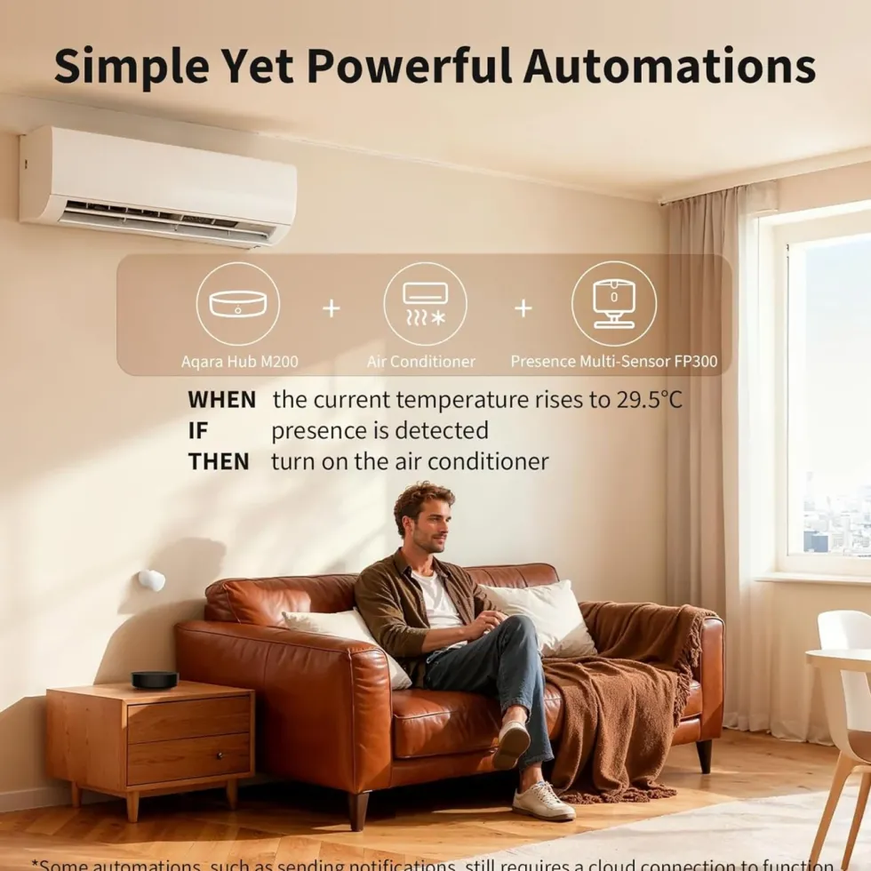 Aqara Hub M200 – smart hub med Matter, Zigbee og Thread