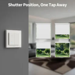 Aqara Shutter Switch H2 EU for rullegardiner og persienner