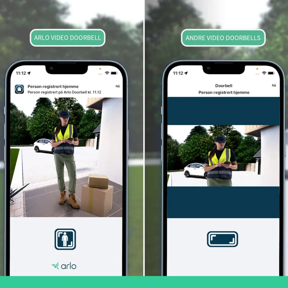 Arlo Essential doorbell 2 Trådløs dørklokke