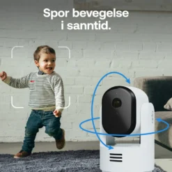 Arlo Essential 3 HD PTZ – Overvåkingskamera innendørs 2-pk.