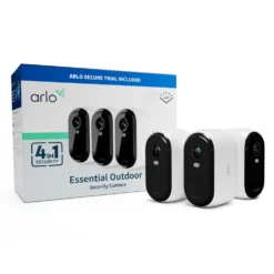 Arlo Essential 2 HD – Trådløst overvåkingskamera 3-pk.