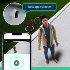 Arlo Essential 2 HD – Trådløst overvåkingskamera 3-pk.