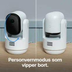 Arlo Essential 3 2K PTZ – Overvåkingskamera innendørs 2-pk.