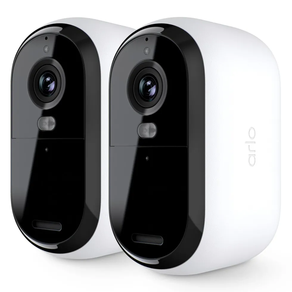Arlo Essential 2 2K – Trådløst overvåkingskamera 2-pk.