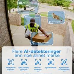 Arlo Essential 3 XL 2K – Trådløst overvåkingskamera 3-pk.