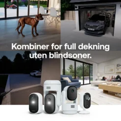 Arlo Essential 3 XL 2K – Trådløst overvåkingskamera 2-pk.