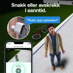Arlo Essential 3 XL 2K – Trådløst overvåkingskamera 2-pk.