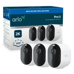 Arlo Pro 5 Spotlight – Trådløst overvåkingskamera 3-pk.