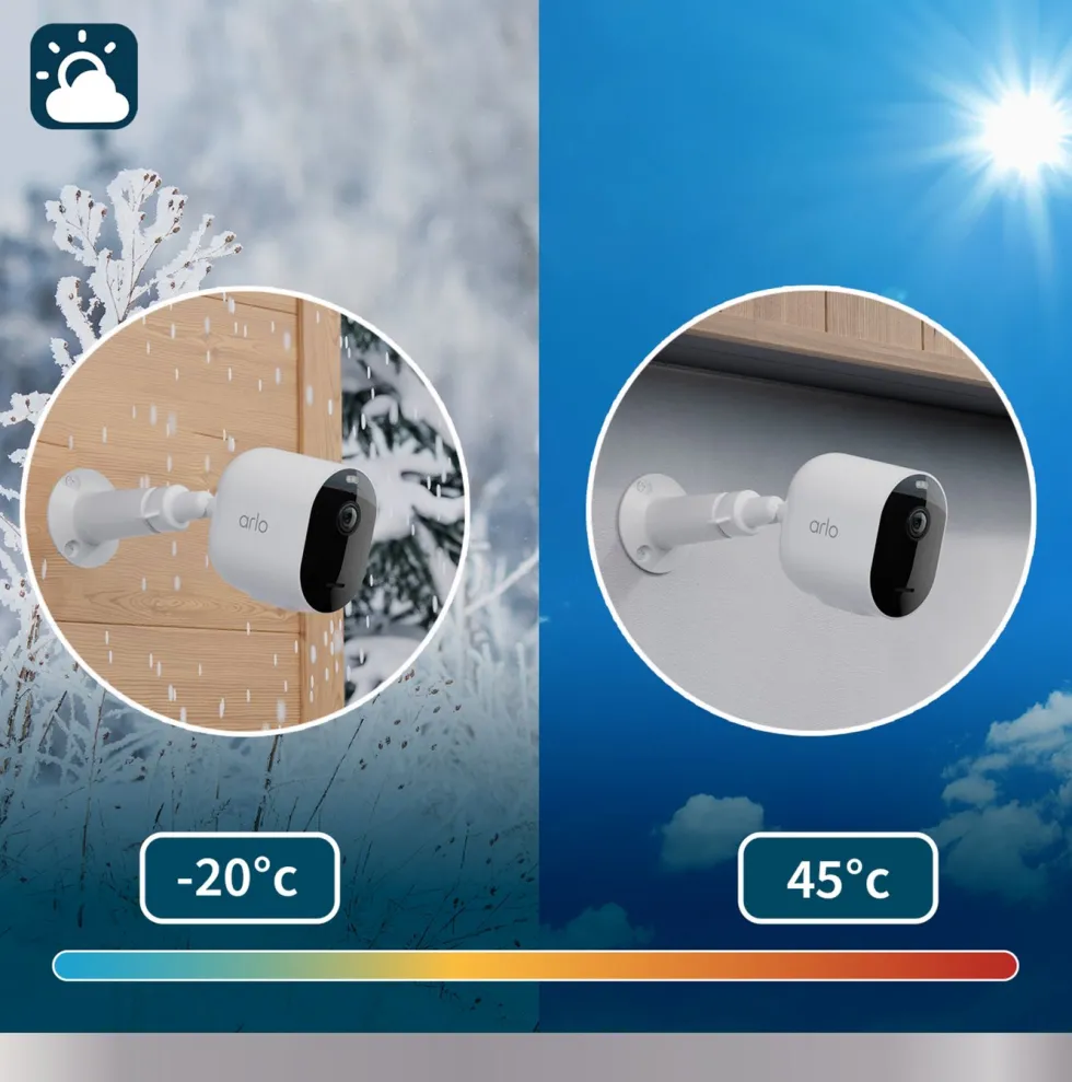 Arlo Pro 5 Spotlight – Trådløst overvåkingskamera 1-pk.