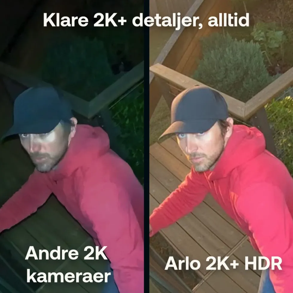 Arlo Pro 6 – Trådløst overvåkingskamera 2-pk.