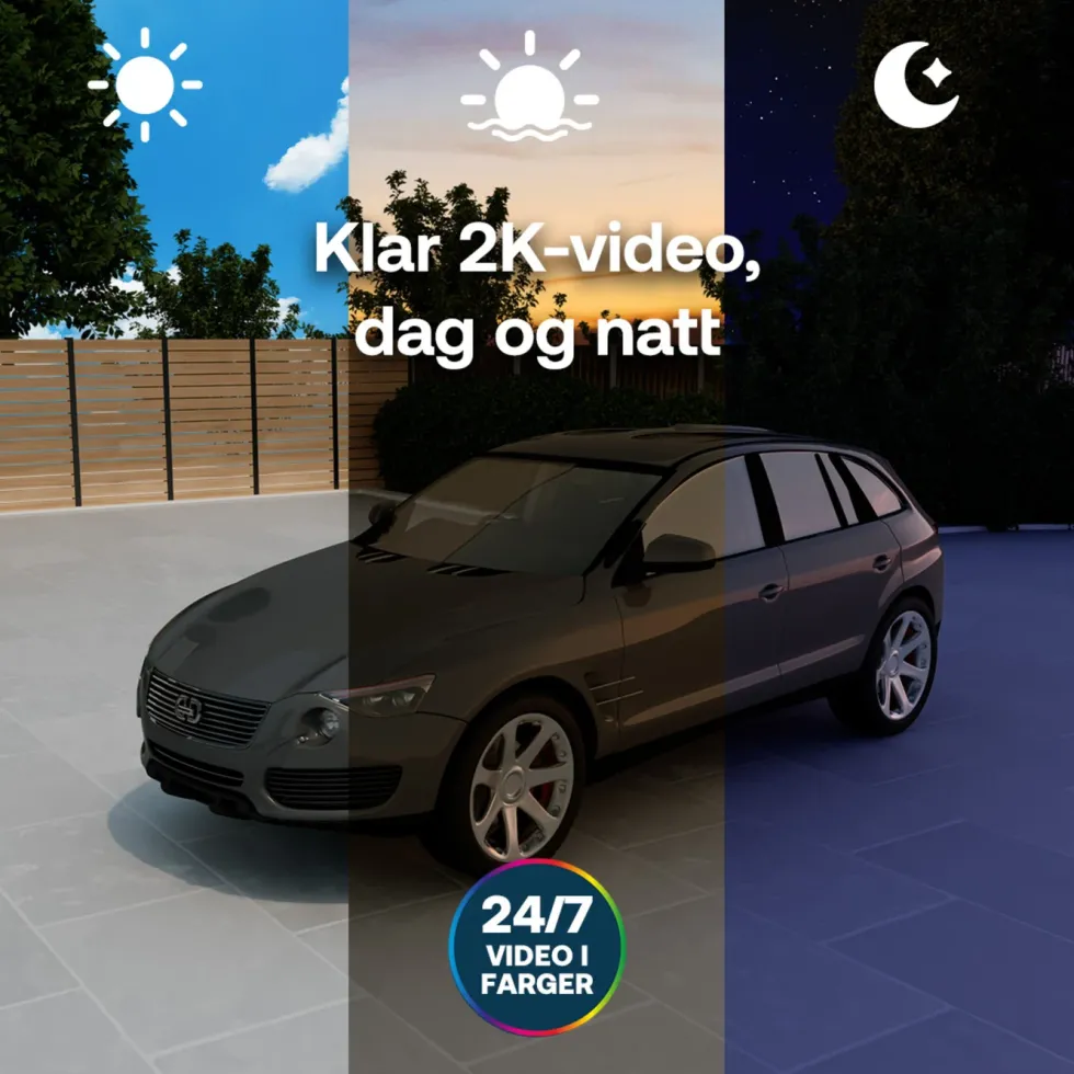 Arlo Pro 6 – Trådløst overvåkingskamera 2-pk.