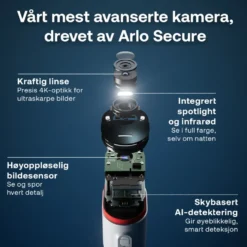 Arlo Ultra 3 4K – Trådløst overvåkingskamera 3-pk.