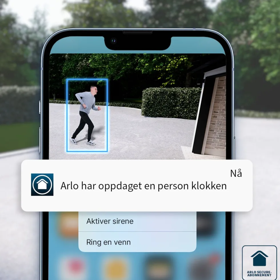 Arlo Ultra 2 Spotlight – Trådløst overvåkingskamera 4-pk. Hvit