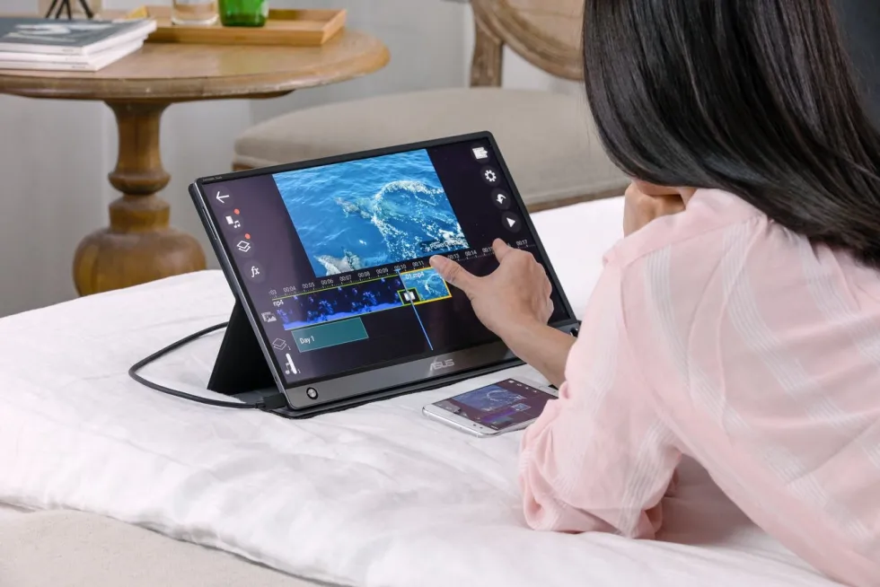Asus ZenScreen MB16AMT Touch-monitor 15,6"