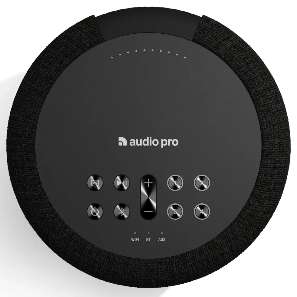 Audio Pro A10 MKII Multiroom-høyttaler Svart