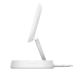 Belkin BoostCharge Pro Ladestativ med Qi2 15 W Hvit