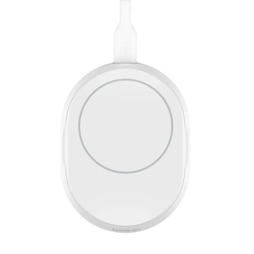 Belkin BoostCharge Pro Ladestativ med Qi2 15 W Hvit