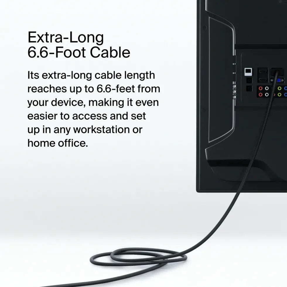 Belkin USB-C-kabel til Displayport 8K/60 Hz 2 m