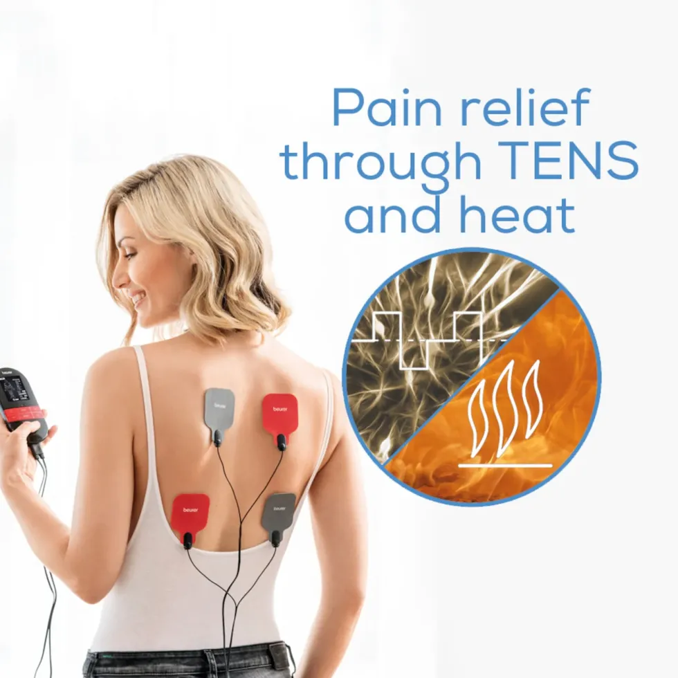 Beurer EM 59 TENS/EMS Muskelstimulator med varme