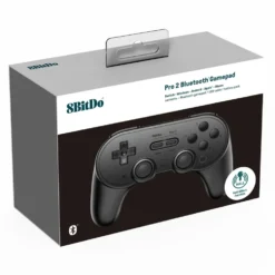 8Bitdo Pro 2 Bluetooth Hall Edition Håndkontroller Svart